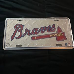 Atlanta Braves License Plate